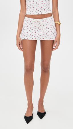 Dani Terry Mini Skort