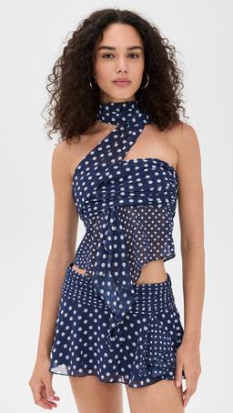 Chiffon Wrap Around Top