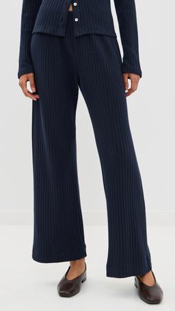 The Sweater Rib Simple Pants