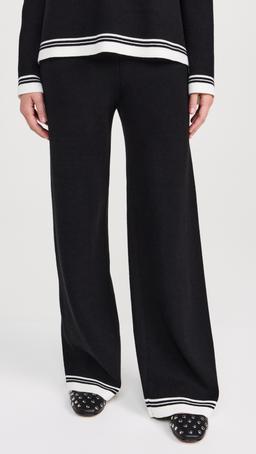 Contrast Stripe Detail Pants