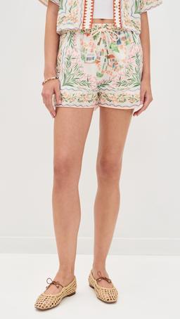 Alaia Linen Shorts