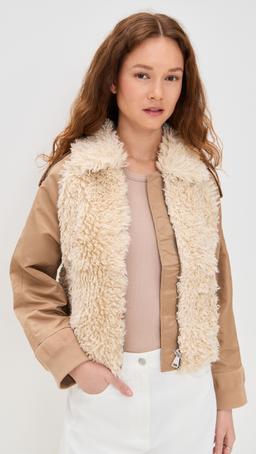 Heldin Faux Fur Jacket