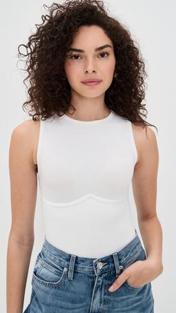 Hourglass Rib Thong Bodysuit