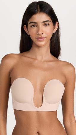 U Plunge Backless Strapless Bra