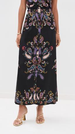 Bastien Silk Skirt