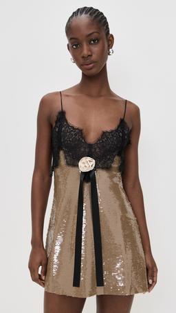 Sylvie Sequin Mini Dress