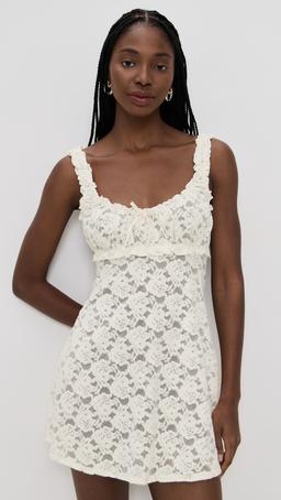 Cloud Lace Slip Dress