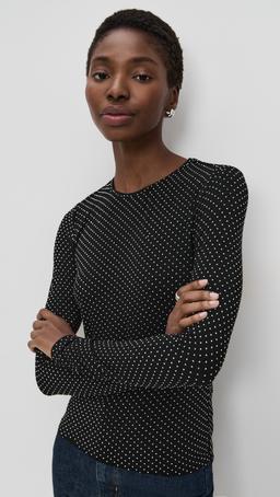 The Rhinestone Jersey Top