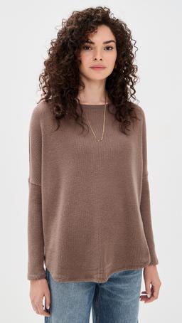 Latte Blues Thermal Shirt