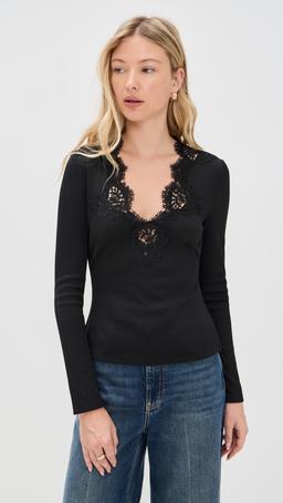 Lady Lace Combo Top