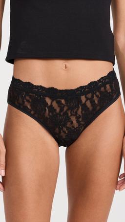 Signature Lace V-Front Brief High Cut Briefs