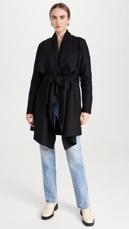 Blanket Coat Pressed Wool