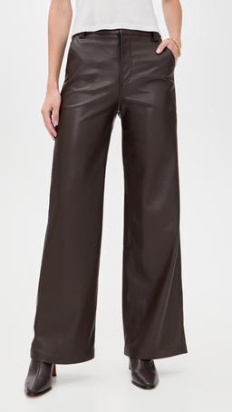 The Mia Vegan Leather Trousers