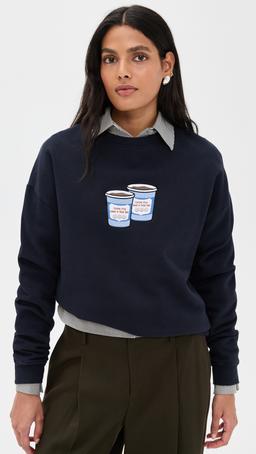 The Oversized Coffee Sweatshirt