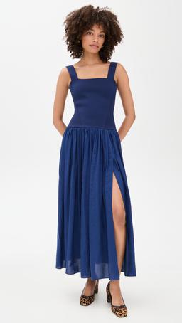 Knit Tank Top Dress with Skirt