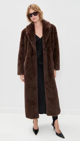 Darelle Oversized Faux Fur Coat