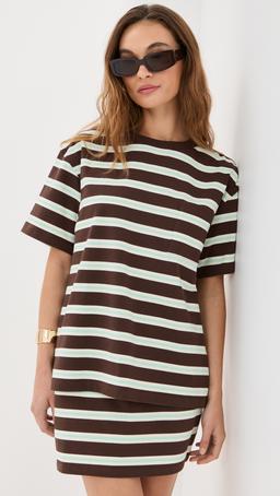 Caroline Variegated Tee