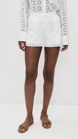 Eyelet Anglais Boxer Shorts