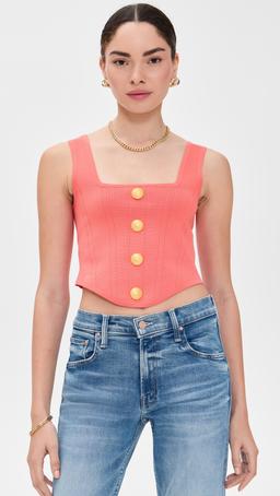 Saga Square Neck Knit Corset