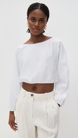 Yoko Long Sleeve Blouson Top