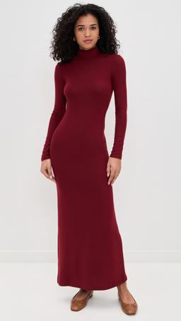 Lauren Turtleneck Maxi Dress