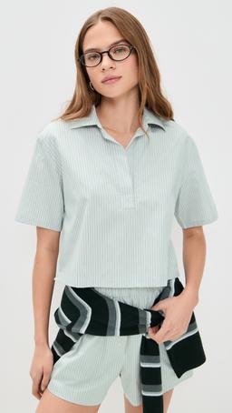 Yoshi Stripe Short Sleeve Polo