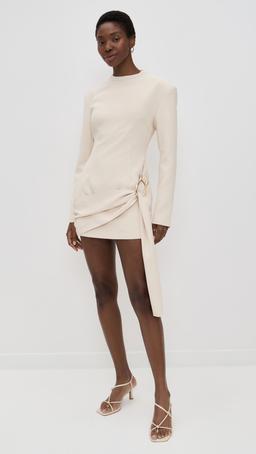 Martini Long Sleeve Mini Dress