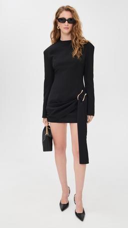 Martini Long Sleeve Mini Dress