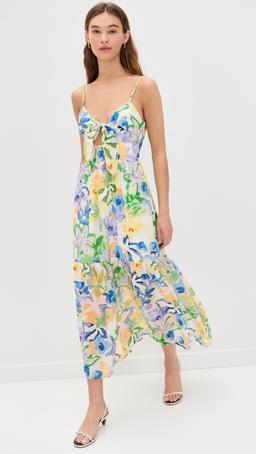 Fable Tie Midi Dress