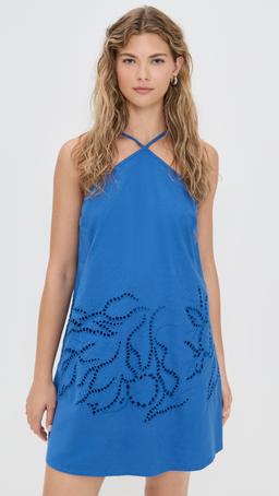 Darla Broderie Mini Dress