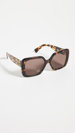 MU 10YS Square Sunglasses