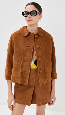 Suede Doll Jacket
