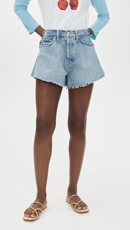 The Flutter Fray Jean Shorts