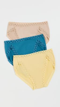 Natori Bliss French Cut 3-Pack Briefs