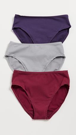 Bliss Bare Cotton Hipster 3 Pack