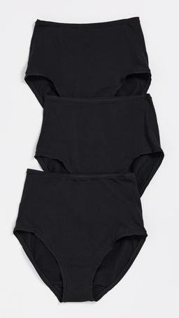 Bliss Bare Cotton High Waist Briefs 3-Pack