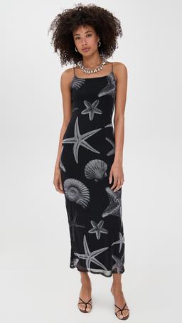 Seashell Mesh Cami Dress