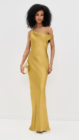 Drop Shoulder Maria Gown