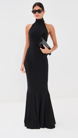 Halter Fishtail Gown