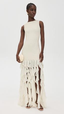 Gavea Mesh Maxi Dress