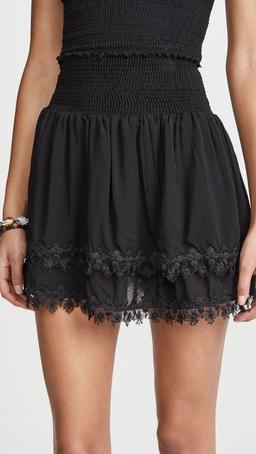Ruffle Mini Skirt
