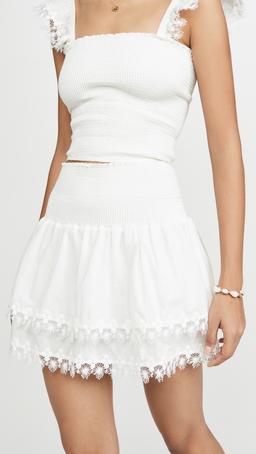 Ruffle Mini Skirt