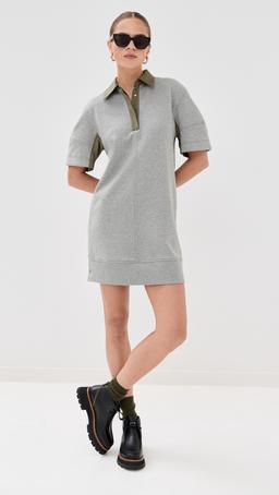 Polo Dress with Ripstop Combo