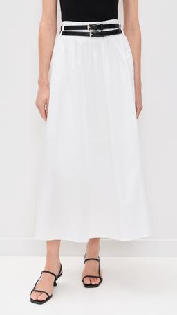 Thea Double Belted Skirt