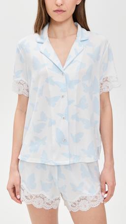 Butterfly Pajama Top