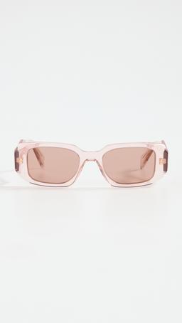 PR 17WS Rectangular Sunglasses