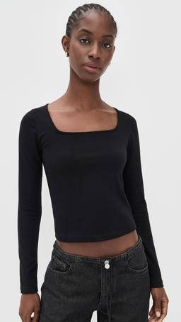 Maeve 90's Jersey Top