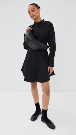 Janan Dress in Cotton Sateen