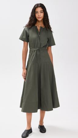 Elizabeth Dress in Parachute Cotton