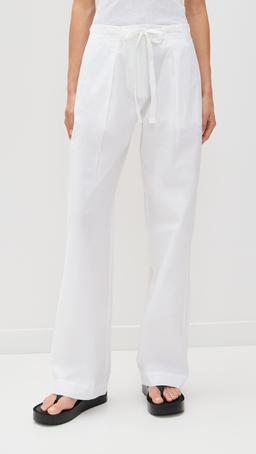 Barrett Pants in Stretch Poplin